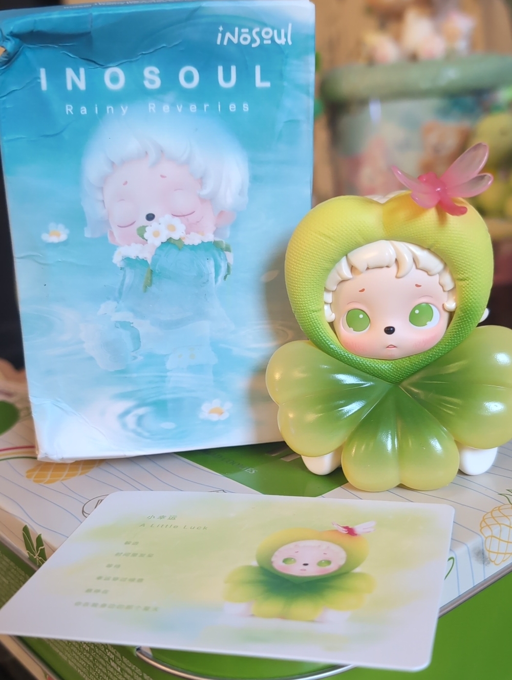 ✨New 'Inosoul' Rainy Reveries Series PopMart - "A Little Luck"